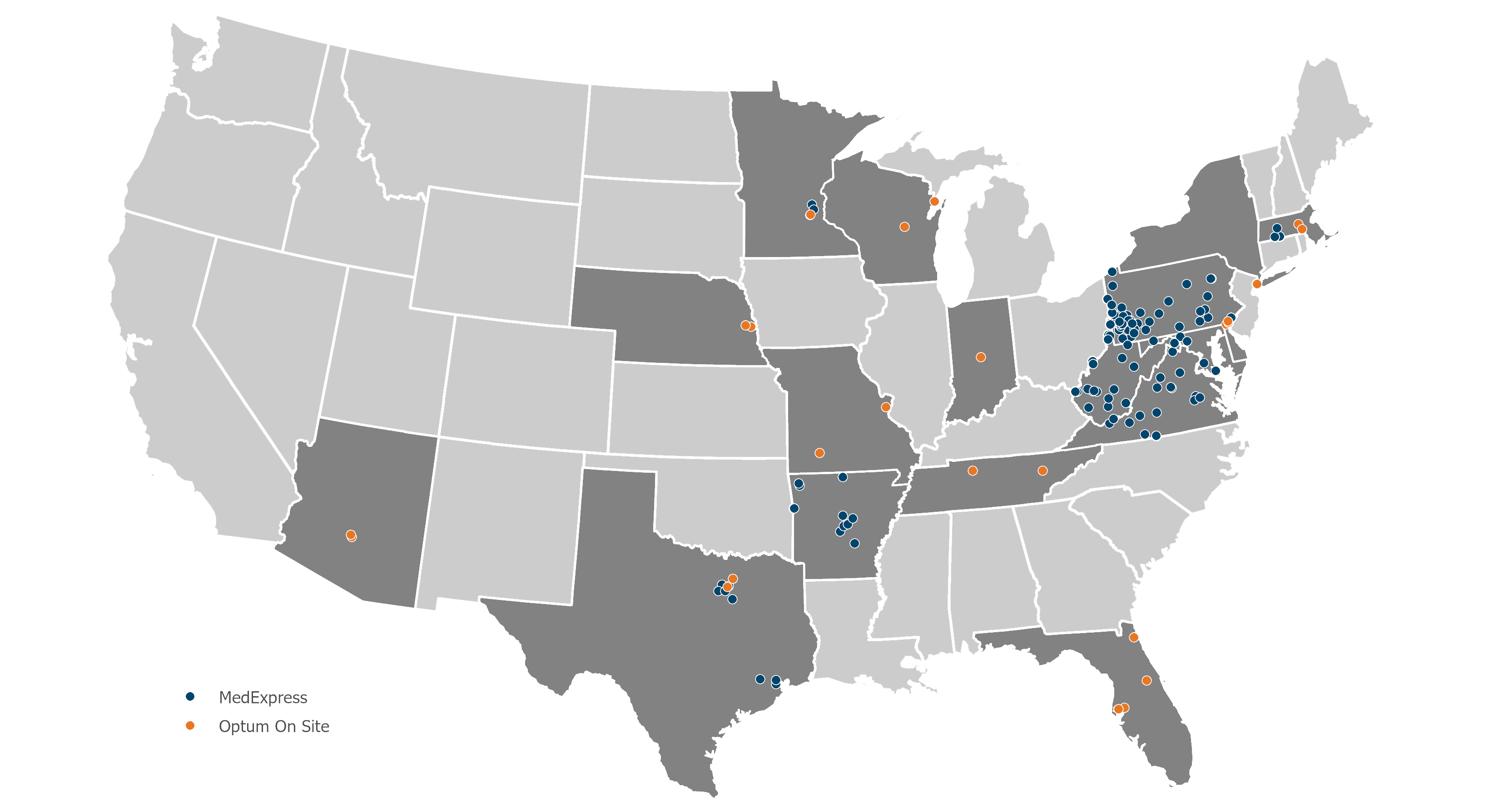  urgent care centers and employer health worksites 