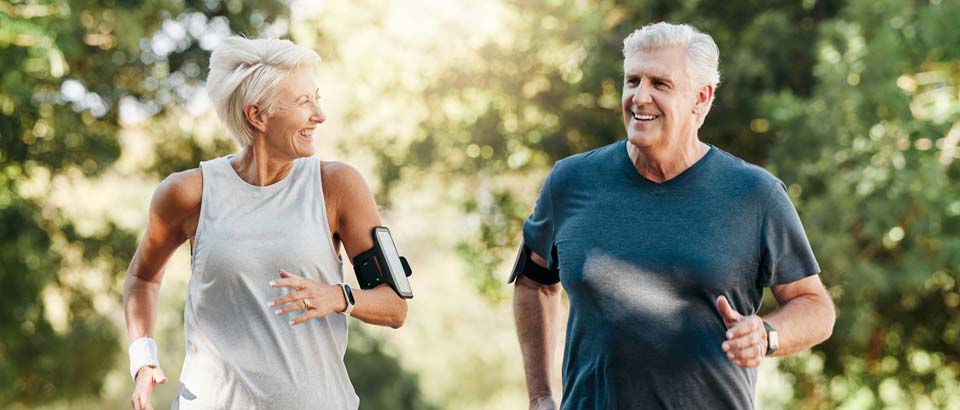 couple running together